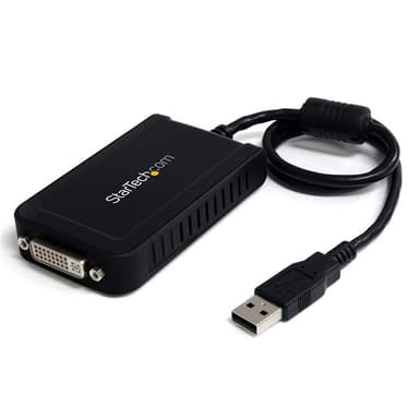 Startech USB to DVI External Video Card Multi Monitor Adapter 1920x1200 ulkoinen videoadapteri 1920 x 1200 DVI
