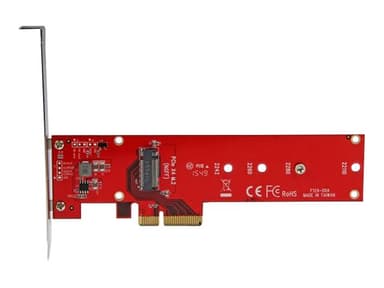Startech x4 PCI Express to M.2 PCIe SSD Adapter Card 