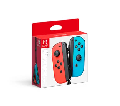 Nintendo Joy-Con Pair - Neon Red & Blue Blå Röd