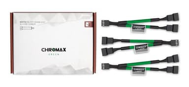 Noctua Na-Syc1 Chromax Y-Cable 4-Pin 11.5cm Green 