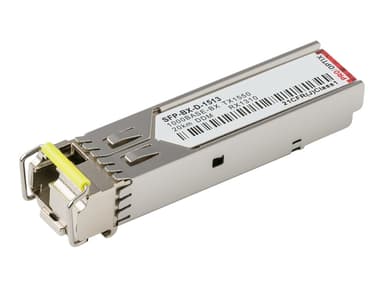 Pro Optix SFP (mini-GBIC) transceivermodul (tilsvarer: Cisco GLC-BX-D-1513-20-SC) Gigabit Ethernet