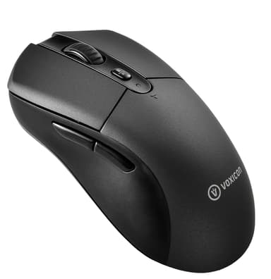Voxicon Office Mouse Gr1000 (Bt+2.4G) 2,400dpi Mus Trådlös Svart