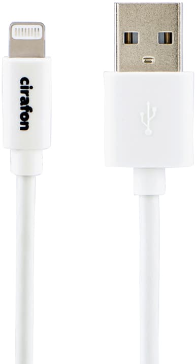 Cirafon Sync/Charge Cable Lightning 2m Wit
