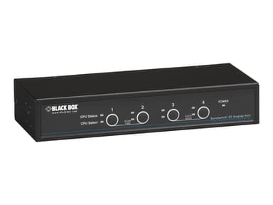 Black Box DT KVM Switch - DP Audio USB 2.0 4-Port 