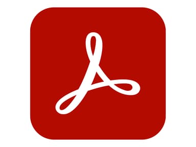 Adobe Acrobat Pro DC for teams Månatlig Teamlicensabonnemang - nytt