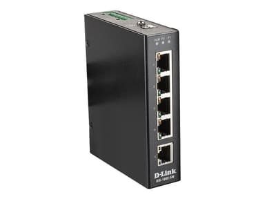 D-Link DIS-100E-5W 5-Port Industrial Switch 