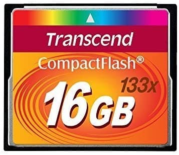 Transcend Flashminnekort 16GB CompactFlash Kort