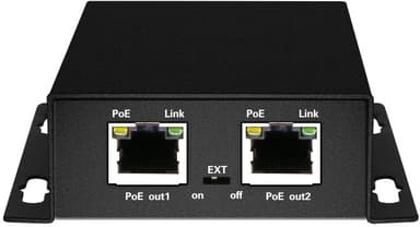 Direktronik 2-port PoE Repeater 802.3AF/AT 30W 