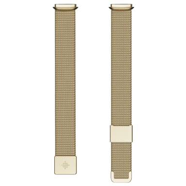 Fitbit Armband Metal Mesh Soft Gold (One size) - Luxe 