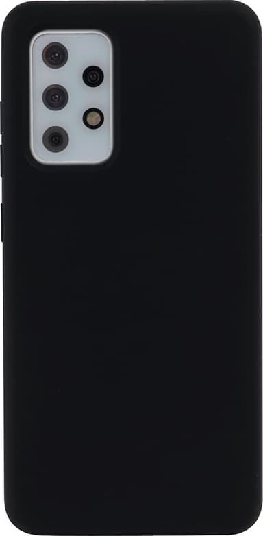 Cirafon Silicone Case For Samsung A52 Black Samsung Galaxy A52 Svart