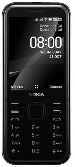 Nokia 8000 4G Musta