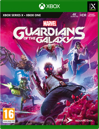 Square Enix Marvel's Guardians of The Galaxy Microsoft Xbox One Microsoft Xbox Series S Microsoft Xbox Series X