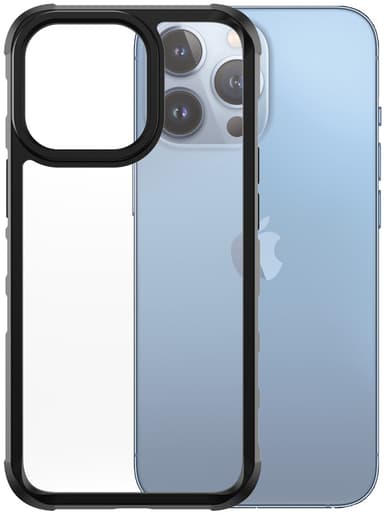 Panzerglass Silverbulllet Case iPhone 13 Pro Svart Transparent