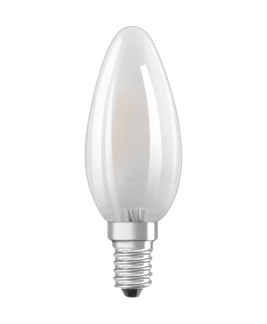 LEDVANCE LED-stearinlys 25 watt/827 frostet E14 