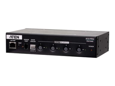 Aten 4-Outlet 1U half-rack PDU switched by outlet 10A, 4xC13 
