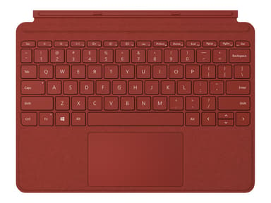 Microsoft SURFACE GO TYPE COVER POPPY RED NORDIC #demo 