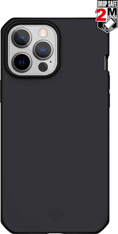 Cirafon Spectrum Solid Black Iphone12/13 Max 6.7" 2020 D54p iPhone 12 Pro Max iPhone 13 Pro Max Musta