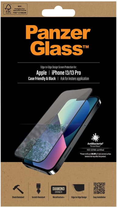 Panzerglass Case Friendly iPhone 13 iPhone 13 Pro