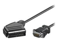 Microconnect Projektorkabel 2m 21-pin SCART Hann VGA Hann