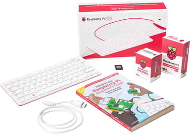 Raspberry Pi 400 Personal Computer Kit US Layout with EU-Power adaptor 