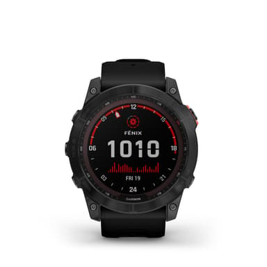 Garmin Fenix 7X Base Black Ss With Si Band Hybrid-smartwatch Sort