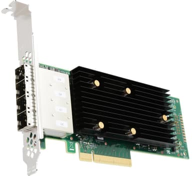 LSI SAS 9400-16e 4x Mini-SAS HD PCie x8 Controller Card PCIe 3.1 x8 LSI