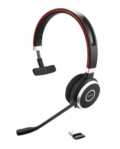 Jabra Evolve 65 MS Mono Headset Zwart