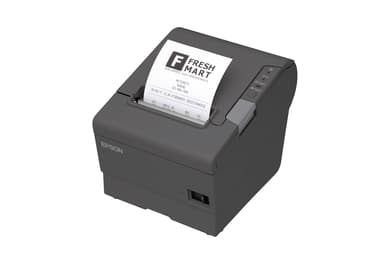 Epson Kvittoskrivare TM-T88V USB/WiFi Incl Power Dark Grå 
