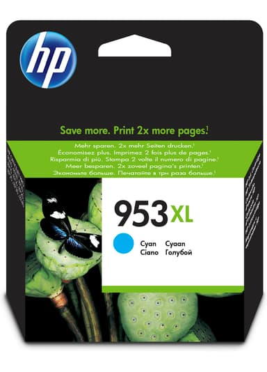 HP Bläck Cyan 953XL - OfficeJet Pro 8710/8720/8730/8740 