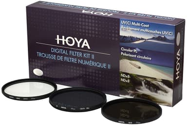 HOYA Filterkit UV(C) Pol.Circ. NDx8 77mm 