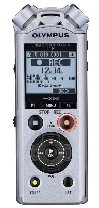 Olympus LS-P1 PCM Recorder Incl NiMh Battery 