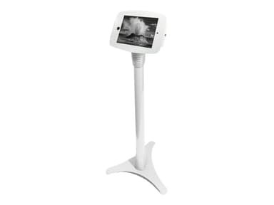 Compulocks Space Adjustable iPad 9.7" Floor Stand White 