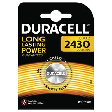 Duracell Batteri Knappcell 2430 1st 
