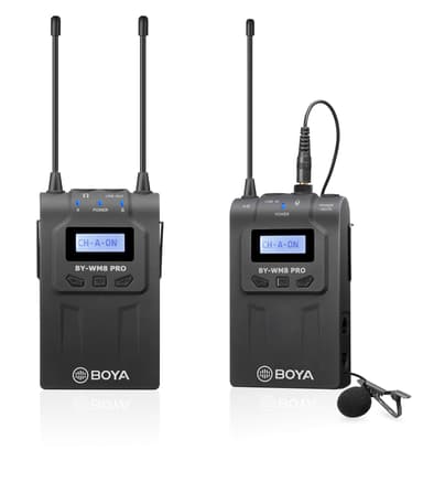 Boya Pro-K1 Wireless Receiver + Transmitter + Microphone Svart