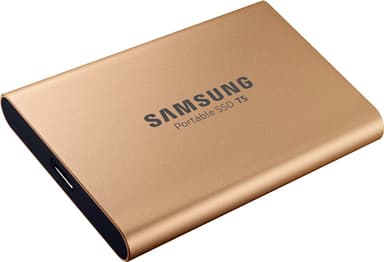 Samsung Portable SSD T5 Gold 1TB 1TB Goud