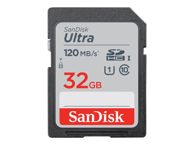 SanDisk Ultra 32GB SDHC UHS-I-geheugenkaart