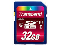 Transcend Flash-Muistikortti 32GB SDHC UHS-I -muistikortti