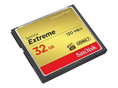 SanDisk Extreme 32GB CompactFlash-kortti