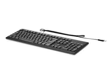 HP USB Keyboard 2013 Black Design Rus Layout Venäjä