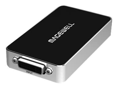 Magewell Magewell USB Capture DVI Plus Sort; Sølv