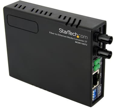 Startech 10/100 MM Fiber Copper Fast Ethernet Media Converter ST 2 km 
