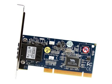 Startech 100Mbps Full/Low Profile Ethernet Multi Mode SC Fiber PCI NIC Card 2km #demo 