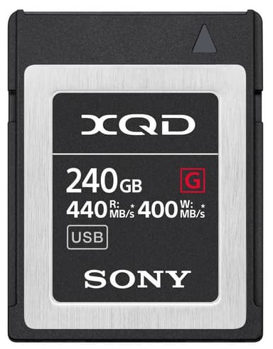 Sony Xqd Card G Series 240GB 240GB XQD minneskort