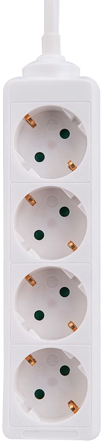 Prokord Prokord Power Socket 4Xsocket 1.5m White 4kpl Power CEE 7/4