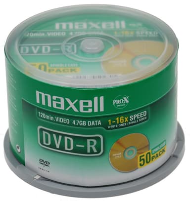 Maxell DVD-R  x 50 