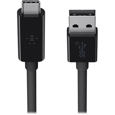 Belkin 3.1 USB-A to USB-C Cable Zwart