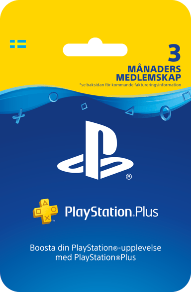Sony PSN Plus Card 3 Month Subscription 