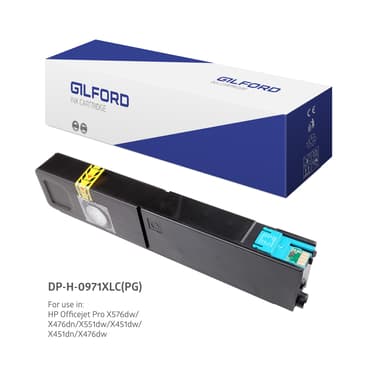 Gilford Bläck Cyan Dh-971Xlc 6.6K - Oj Pro X451/X551/X476 X576 
