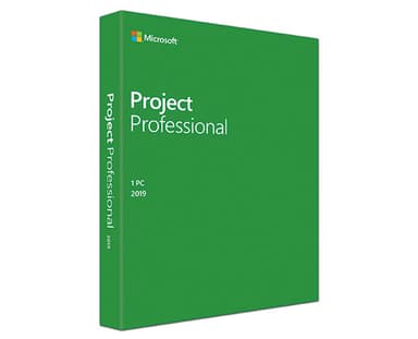 Microsoft Project Professional 2019 Win Dan Medialess 