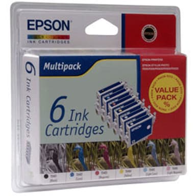 Epson Blekk Multipack T0801/2/3/4/5/6 - R265 